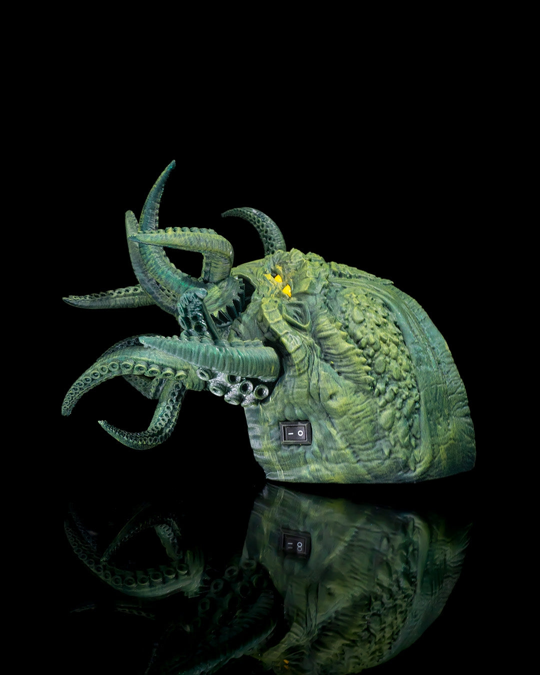 Unleash the Abyss! π 'Chasm' - 3D Printed Wall Art with Motorized Tentacles π