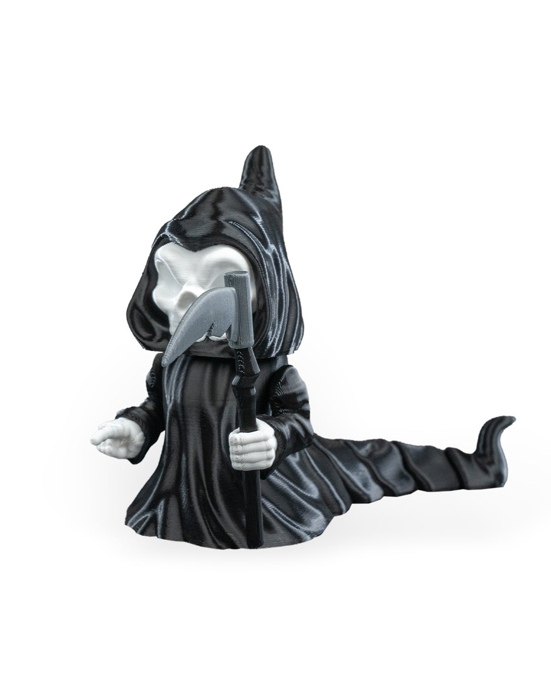π Embrace the Adorable Side of Death! π 3D Printed "Death Wiggles" - Articulated Grim Reaper Figurine