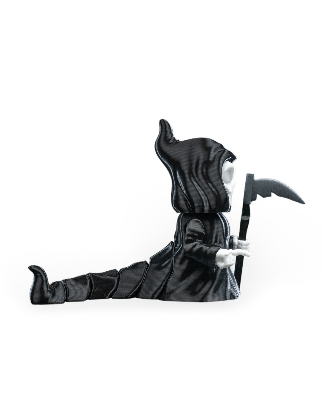 π Embrace the Adorable Side of Death! π 3D Printed "Death Wiggles" - Articulated Grim Reaper Figurine