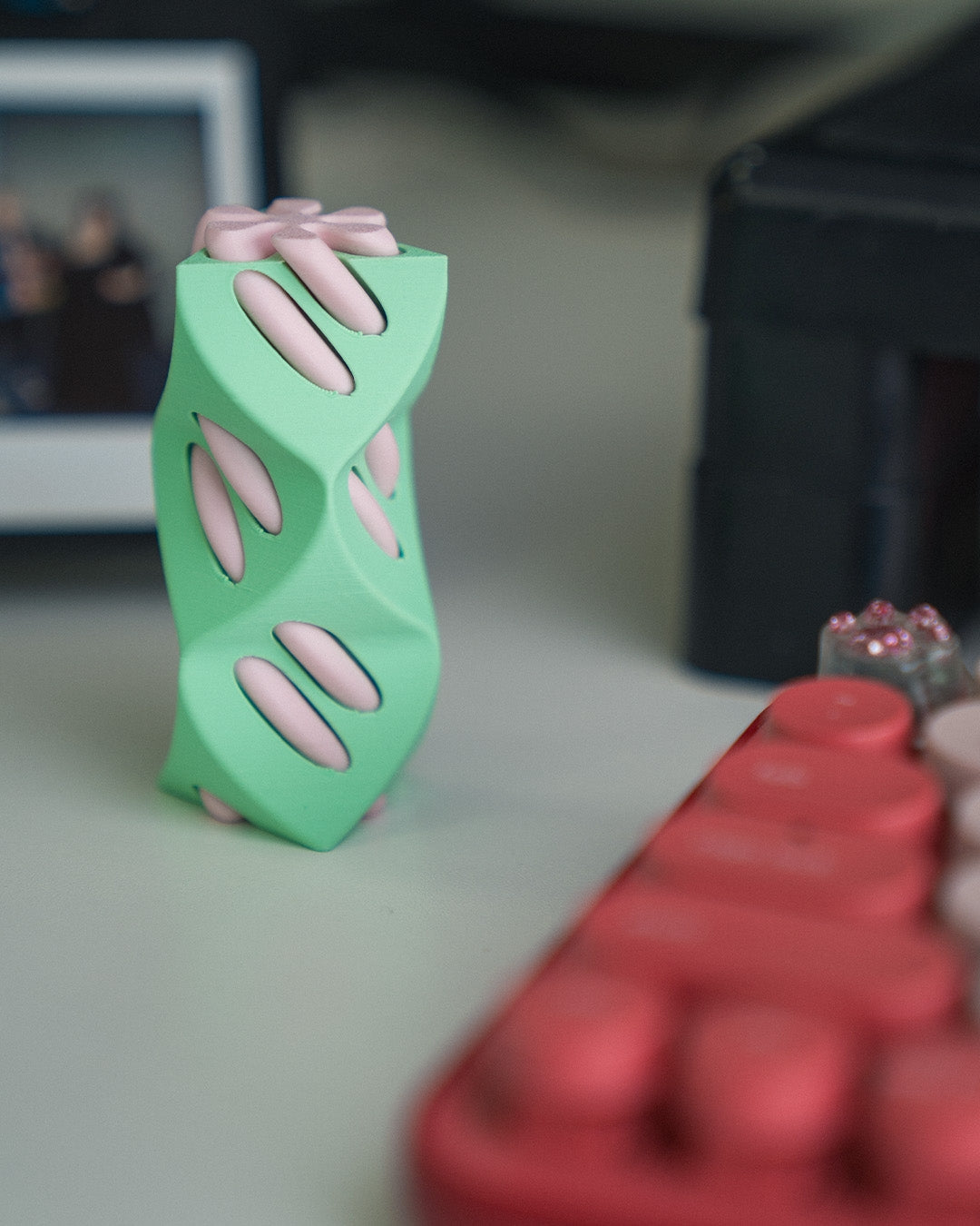 π Unwind with Mesmerizing Motion! 3D Printed Passthrough Helix Fidgets π