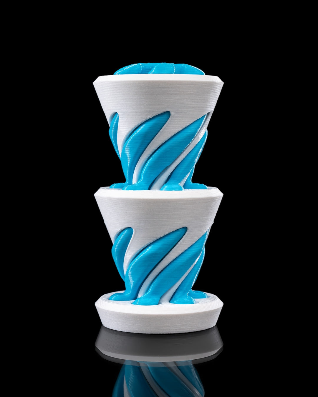 π Unwind with Mesmerizing Motion! 3D Printed Passthrough Helix Fidgets π