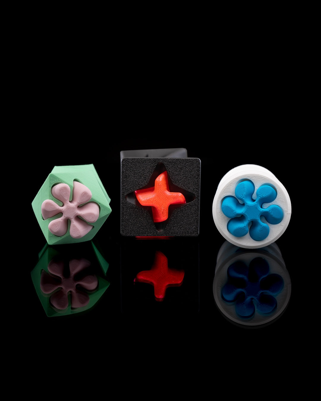 π Unwind with Mesmerizing Motion! 3D Printed Passthrough Helix Fidgets π