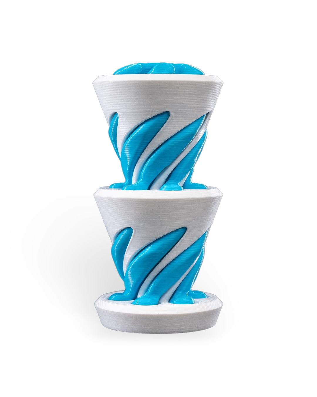 π Unwind with Mesmerizing Motion! 3D Printed Passthrough Helix Fidgets π
