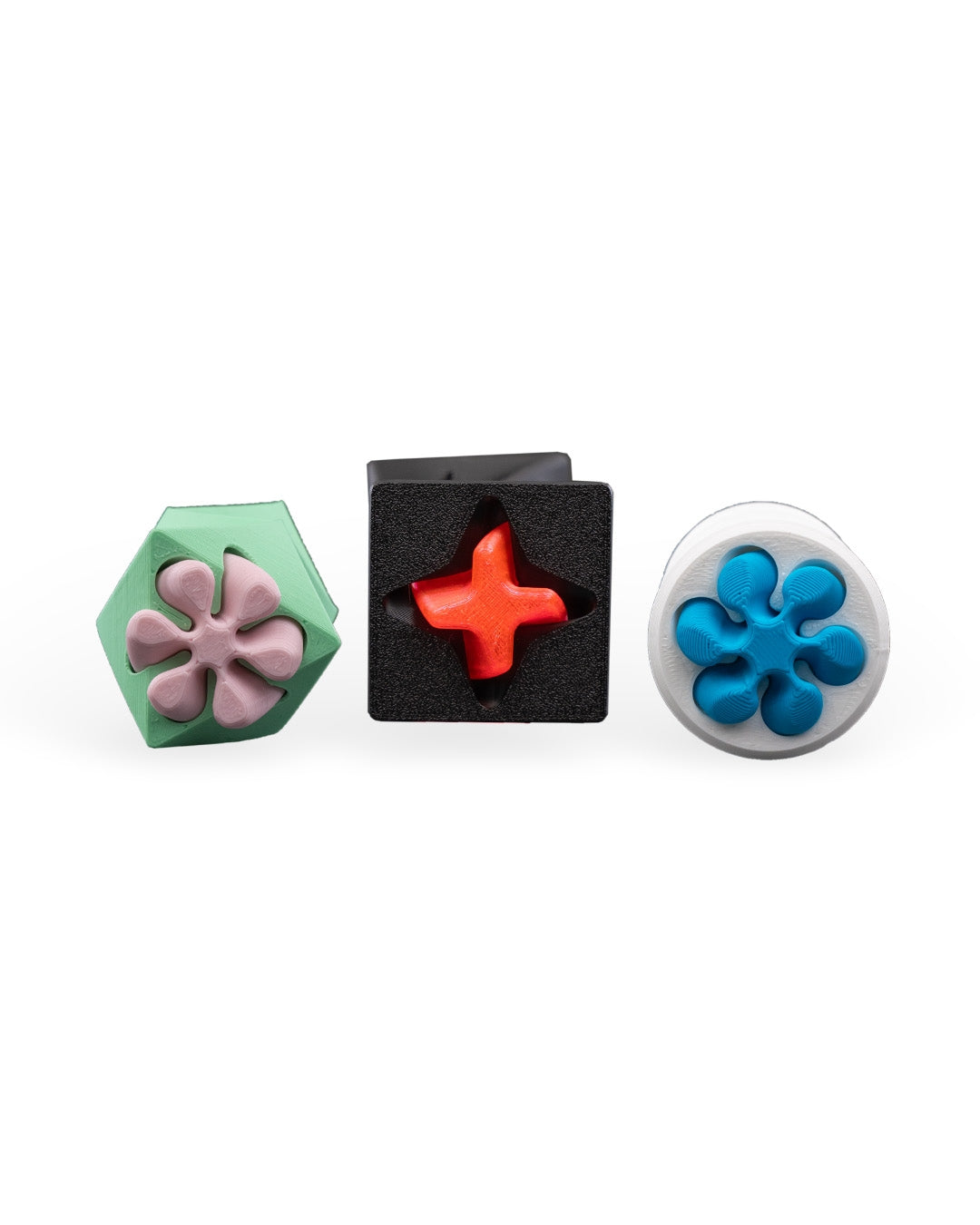 π Unwind with Mesmerizing Motion! 3D Printed Passthrough Helix Fidgets π