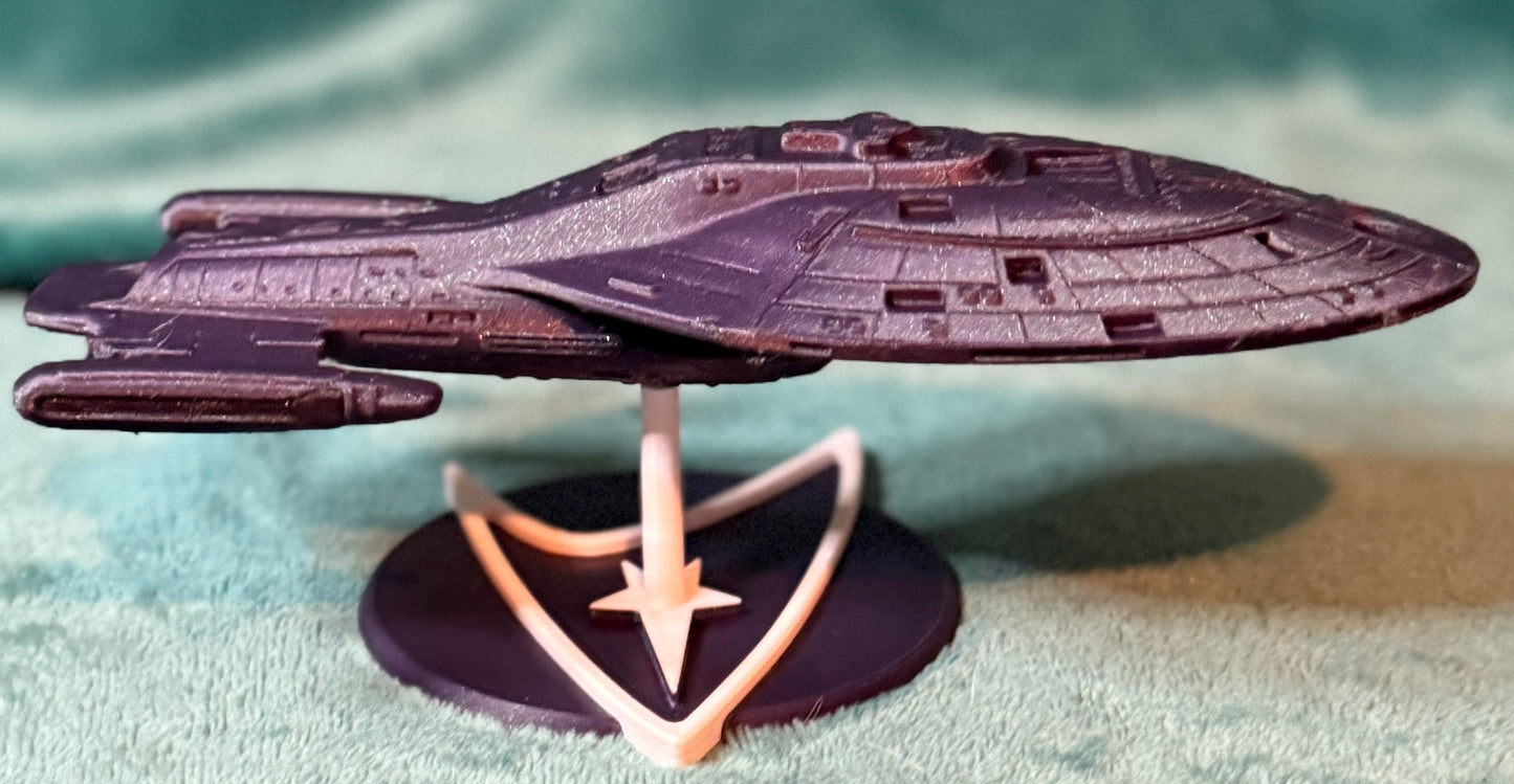 Return to the Alpha Quadrant! ✨ 3D Printed USS Voyager NCC-74656
