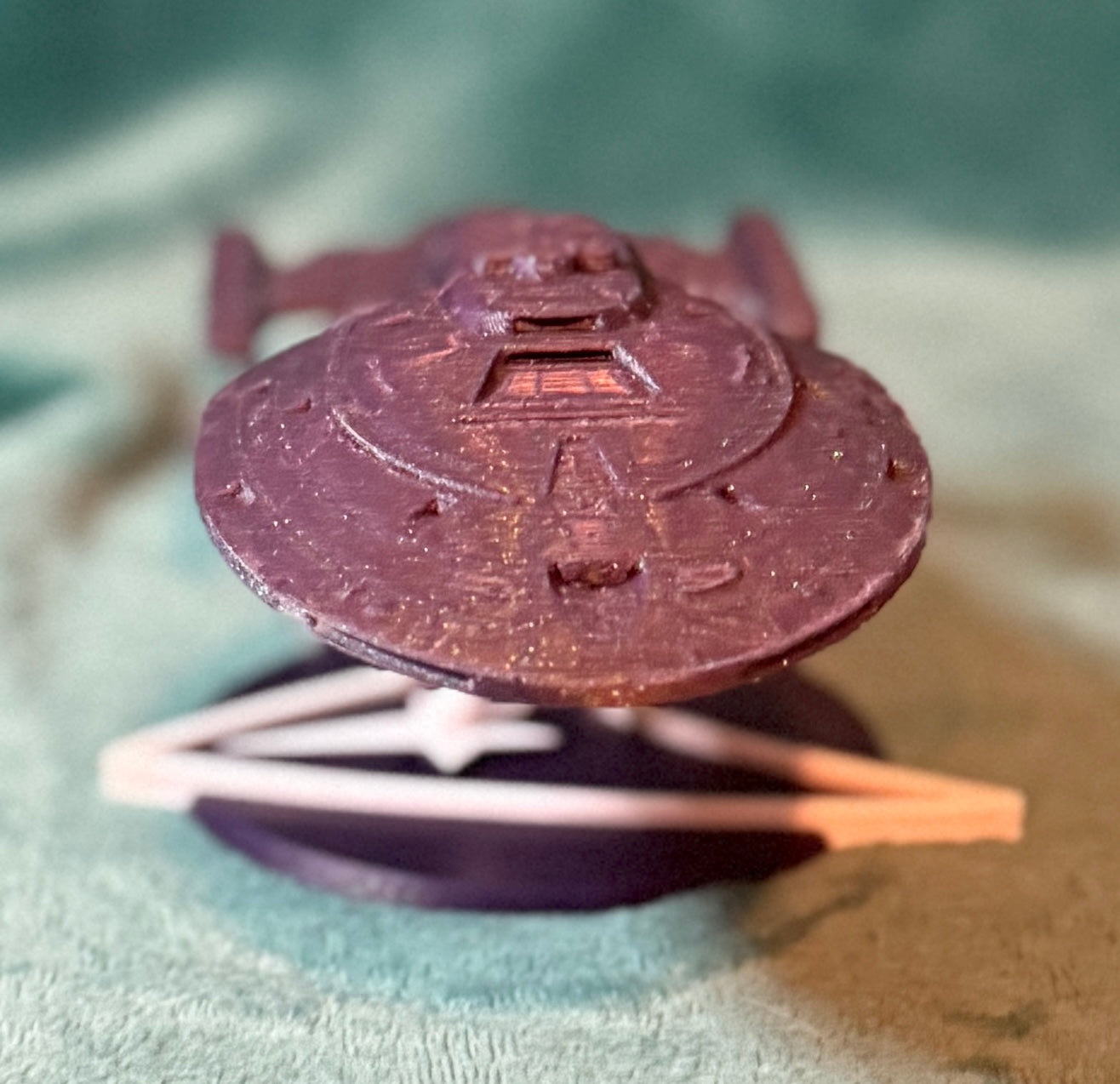Return to the Alpha Quadrant! ✨ 3D Printed USS Voyager NCC-74656