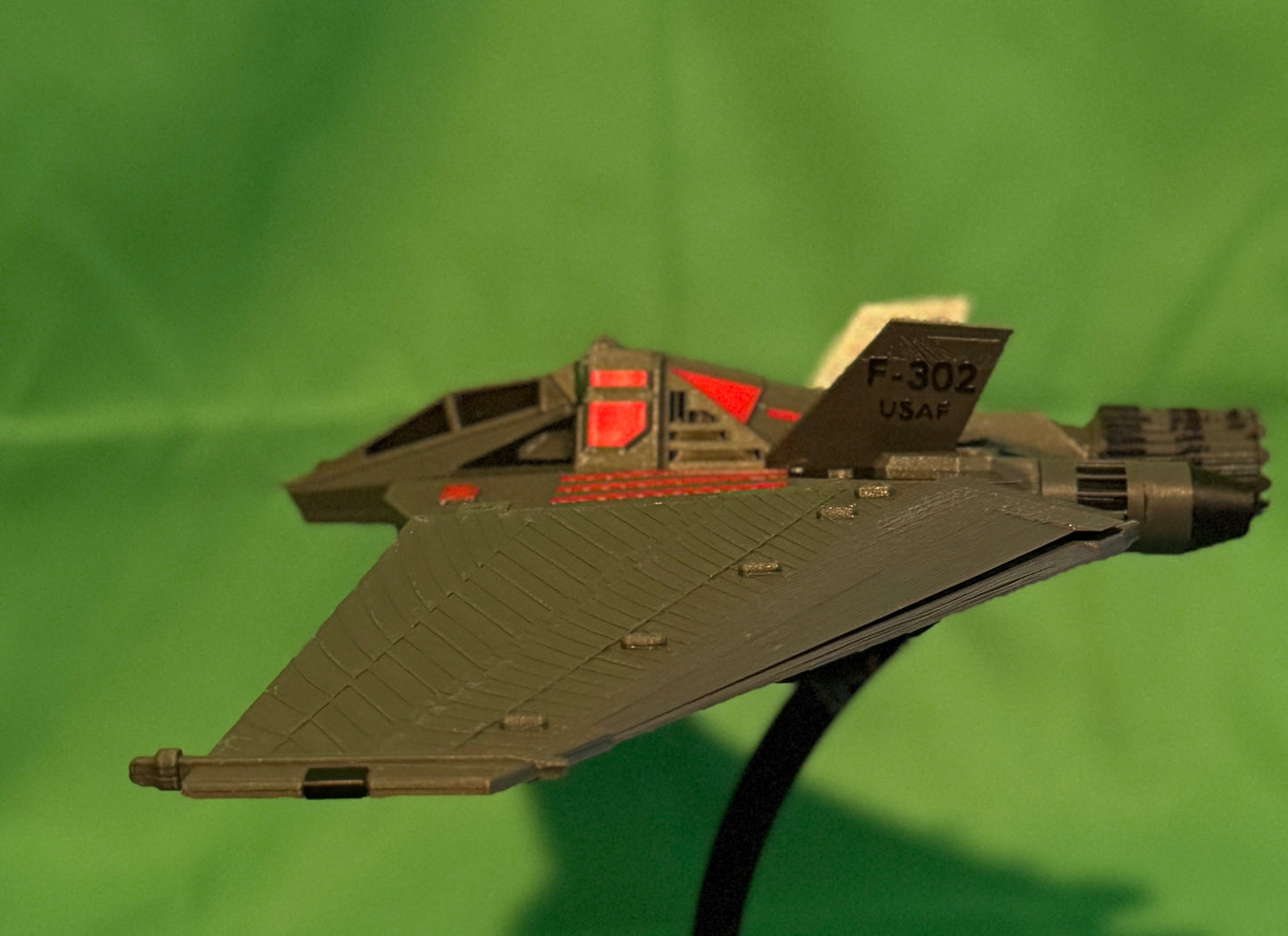Soar Through the Stargate! π 3D Printed F302 Fighter