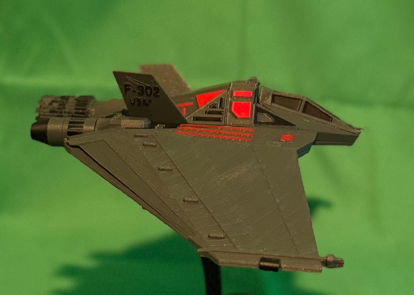 Soar Through the Stargate! π 3D Printed F302 Fighter