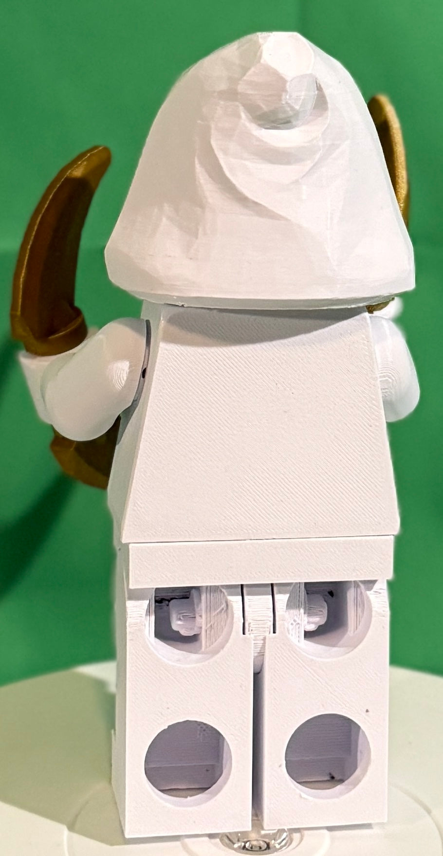Embark on a Moonlit Mission! π 3D Printed Moon Knight Minifigure