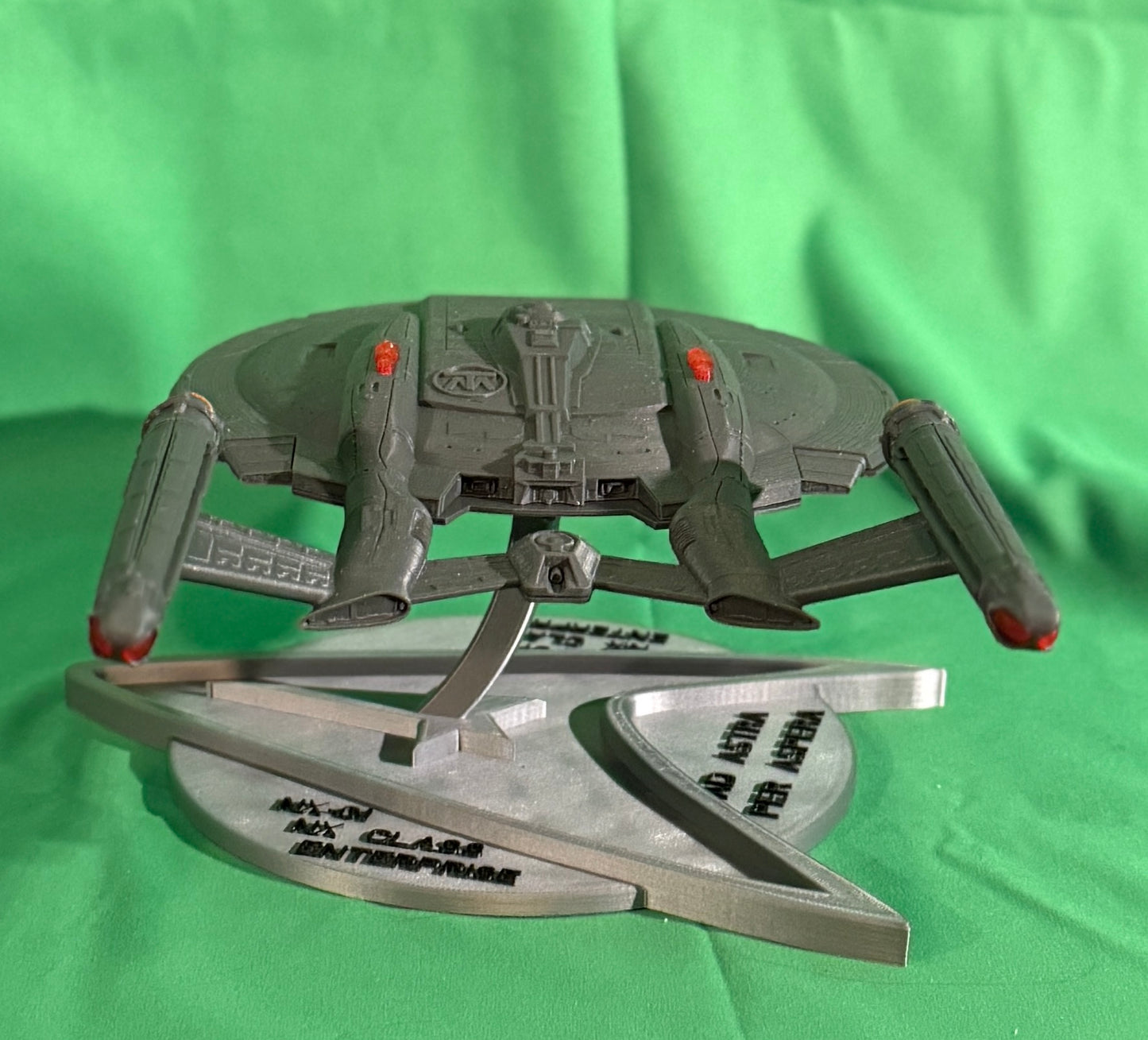 Explore the Final Frontier! π 3D Printed NX-01 Enterprise from Star Trek: Enterprise