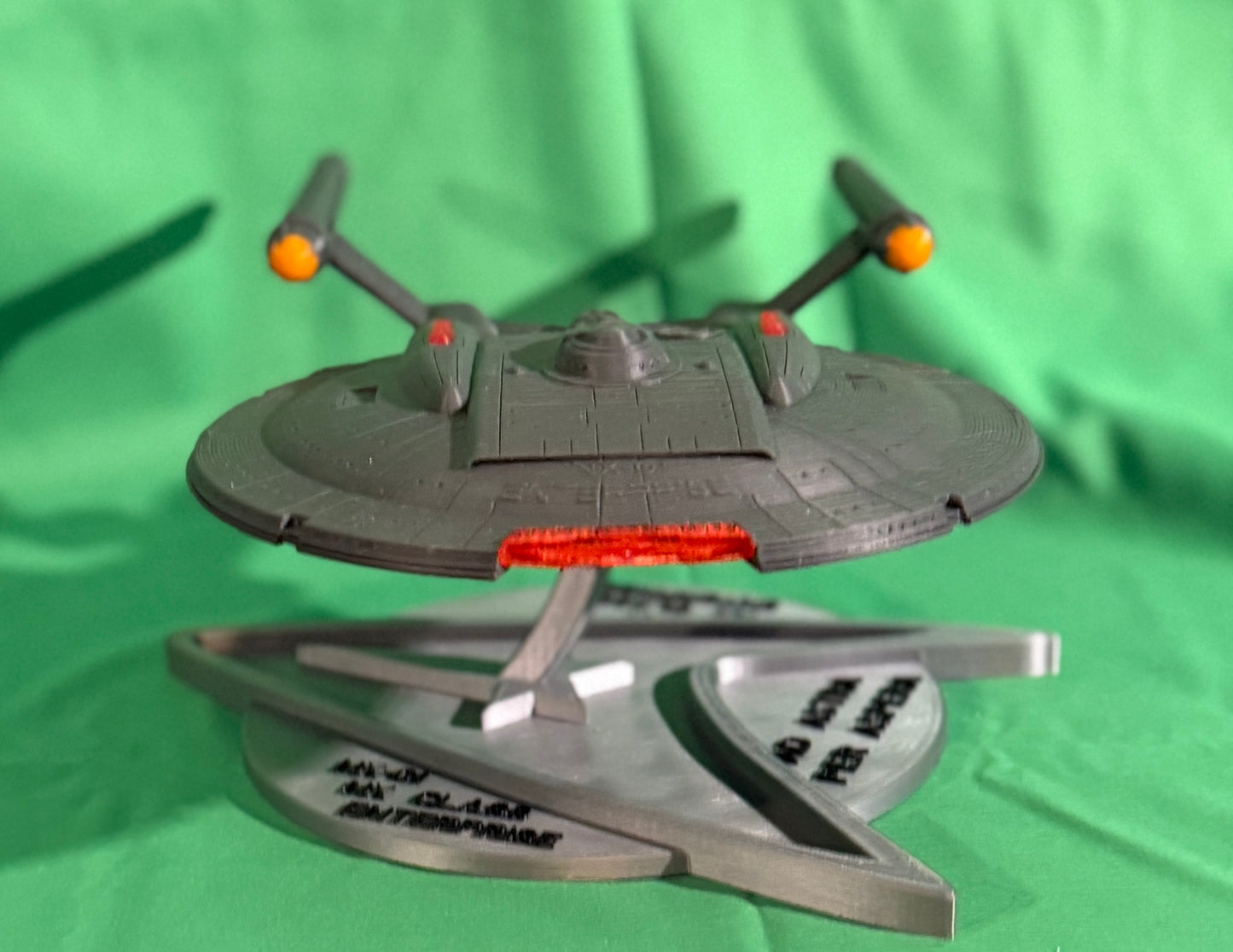 Explore the Final Frontier! π 3D Printed NX-01 Enterprise from Star Trek: Enterprise