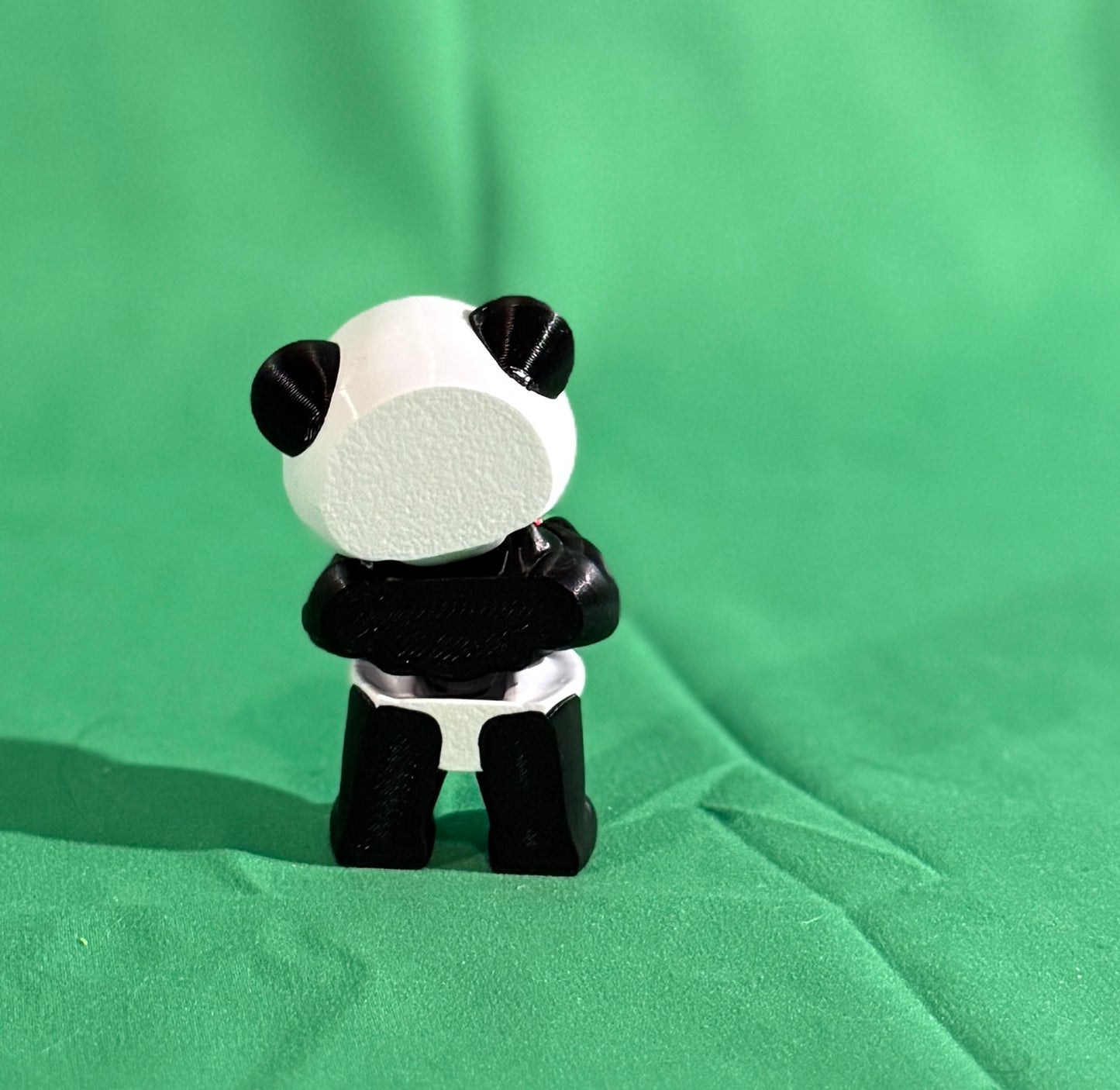 Panda-monium of Love! 3D Printed Flexi Panda Holding a Heart
