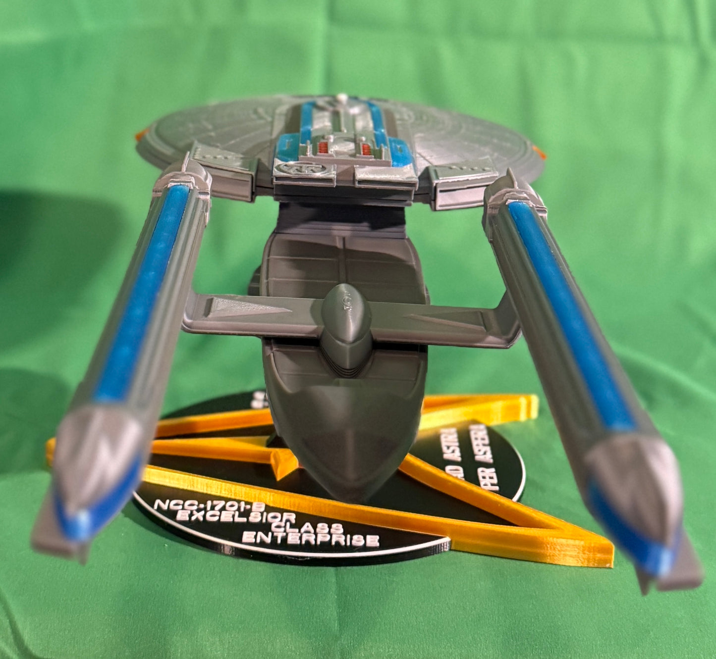 Embark on a New Generation of Exploration! ✨ 3D Printed USS Enterprise-B (NCC-1701-B)