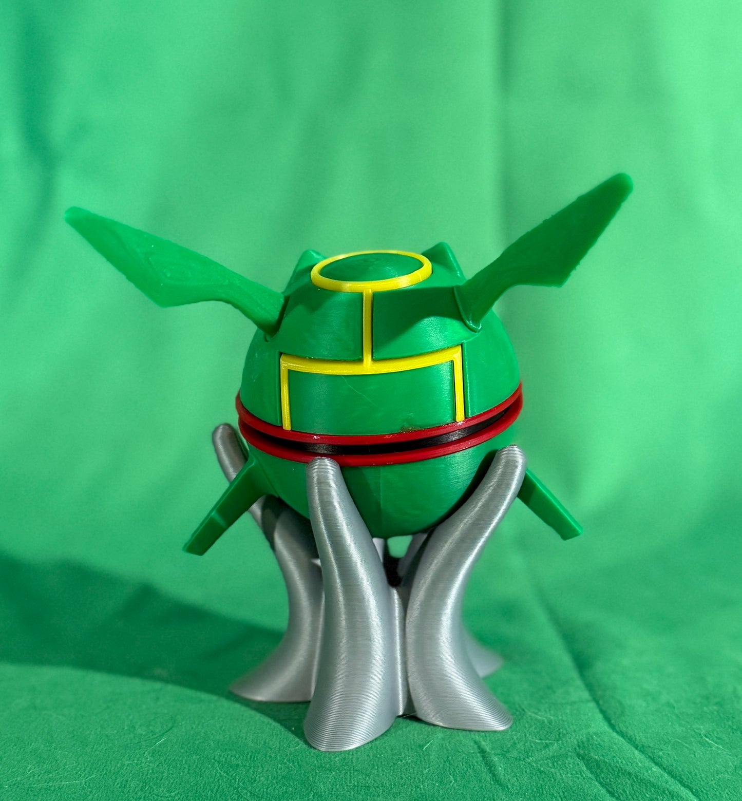 Soar to new heights with the legendary Rayquaza PokéMorph!