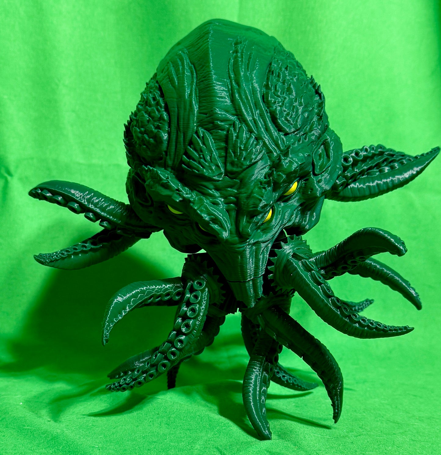 Unleash the Abyss! π 'Chasm' - 3D Printed Wall Art with Motorized Tentacles π