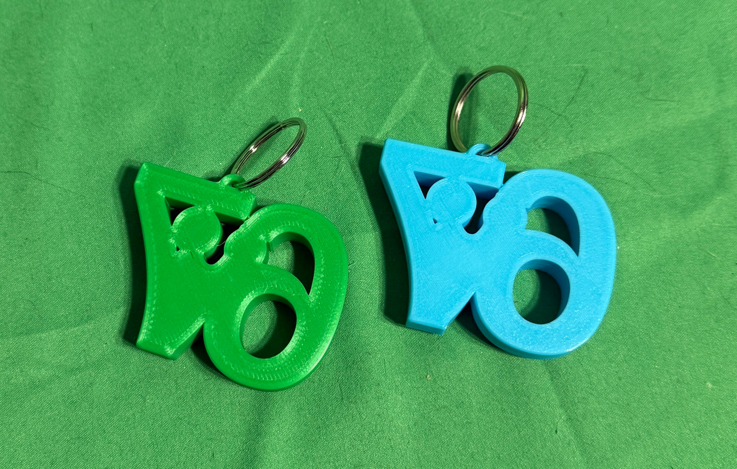 "Lil' 67" Mascot Keychain | 3D Printed Bag Charm