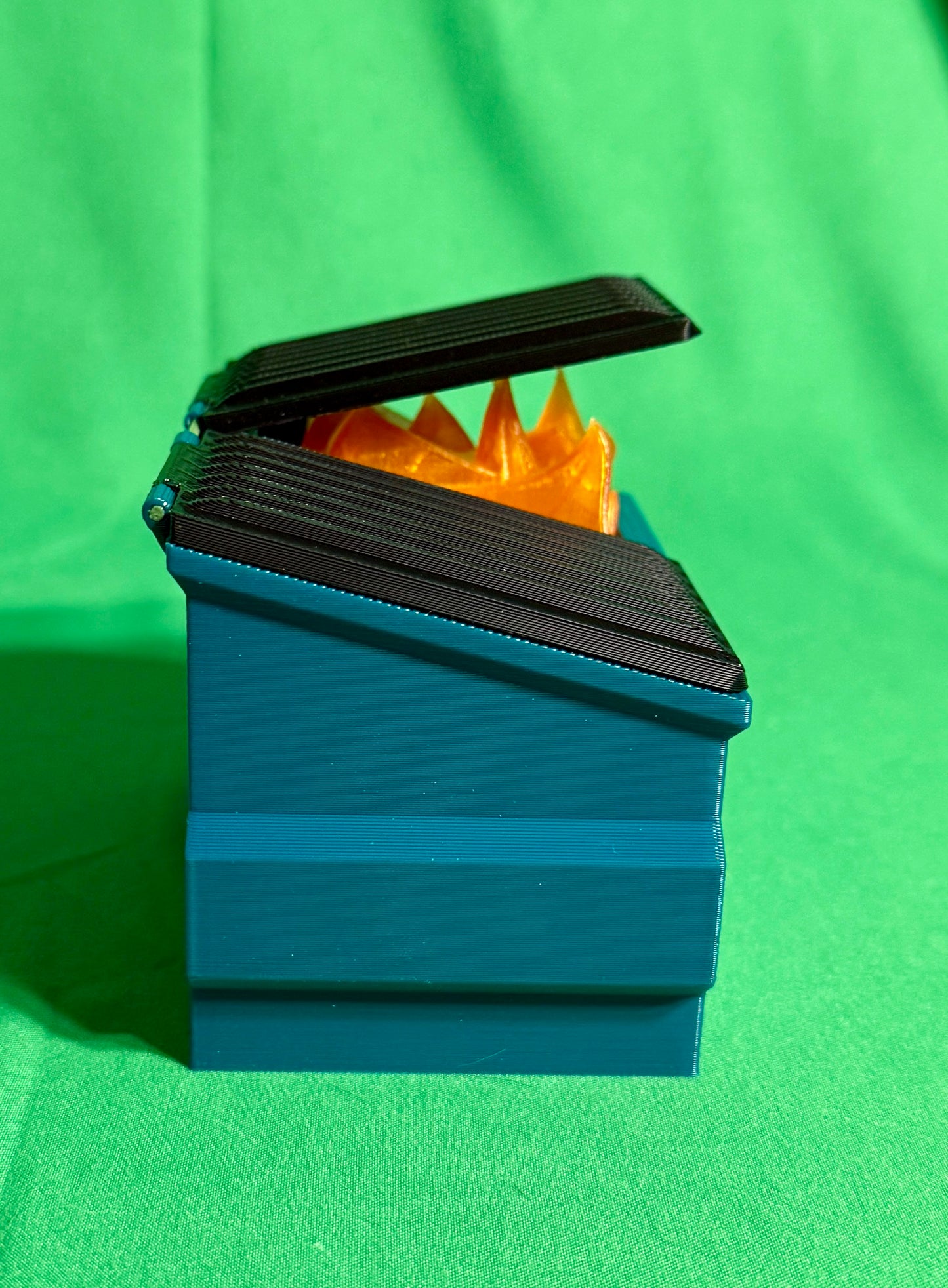 The "Everything is Fine" Collection | Light-Up Dumpster & Raccoon Figure