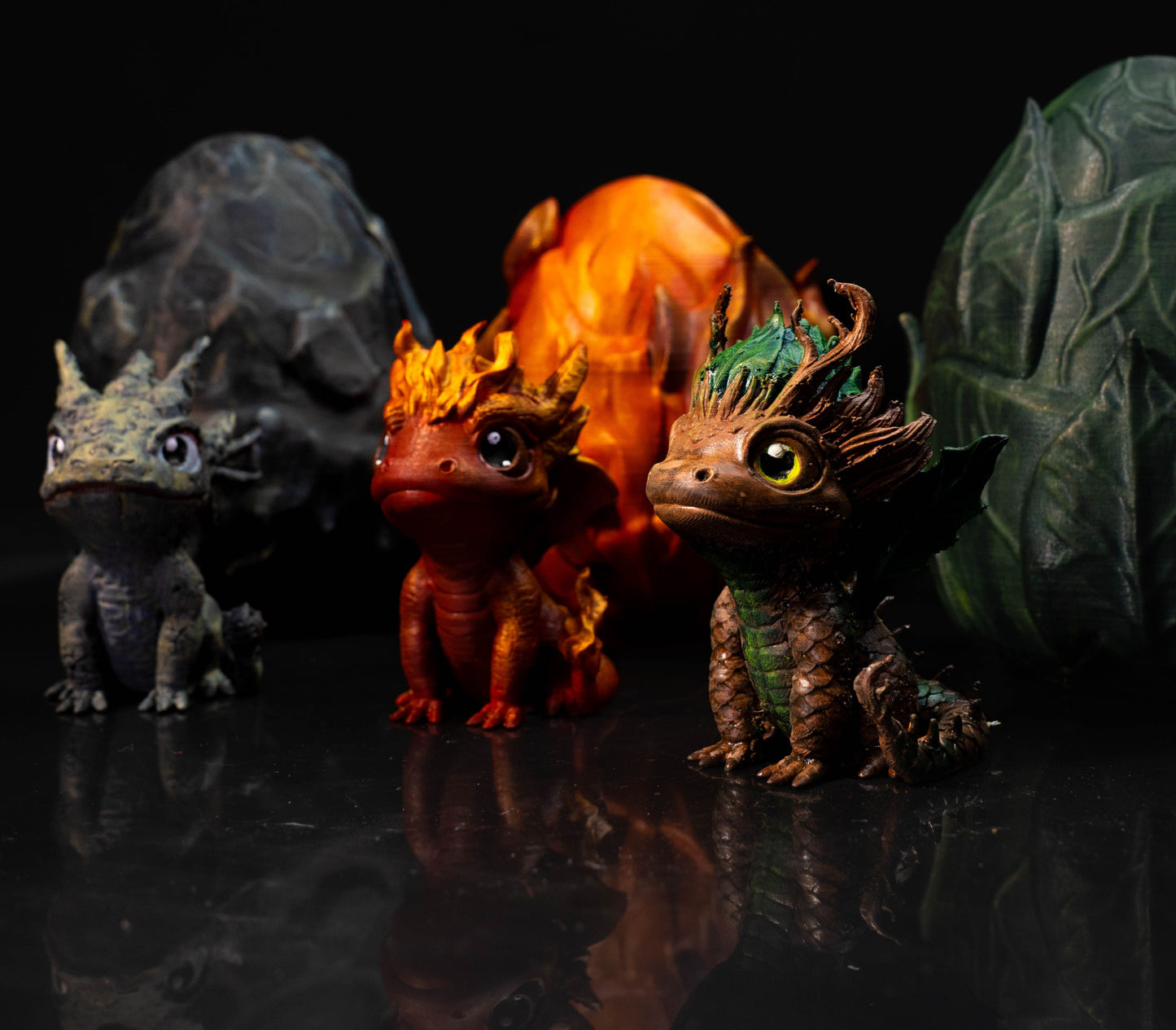 Dragon Eggs - Stone