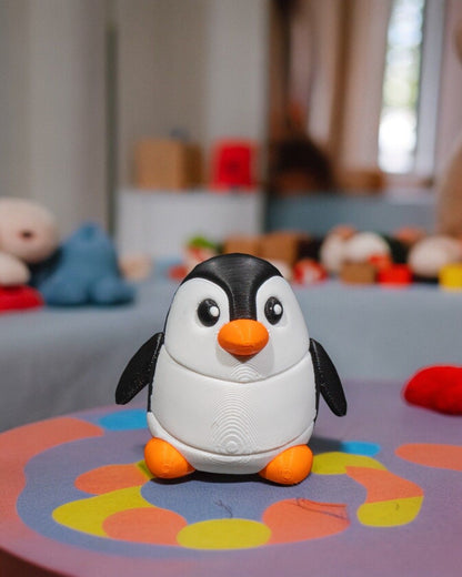 Chubby Penguin - Articulated, Cute and fun!