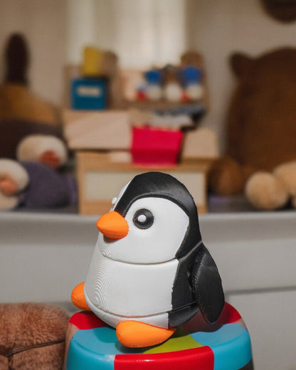 Chubby Penguin - Articulated, Cute and fun!