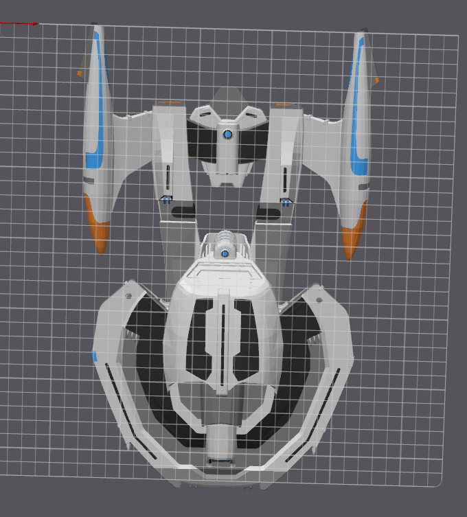 Alita-Class Strike Wing Escort | 13.5" Star Trek Online Model