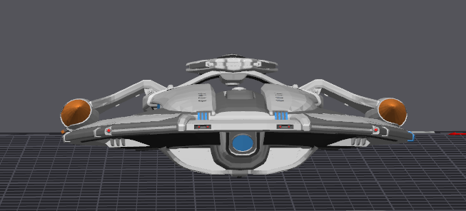 Alita-Class Strike Wing Escort | 13.5" Star Trek Online Model