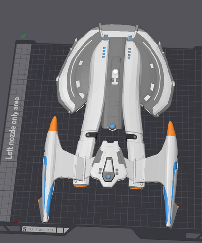 Alita-Class Strike Wing Escort | 13.5" Star Trek Online Model