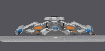 Alita-Class Strike Wing Escort | 13.5" Star Trek Online Model