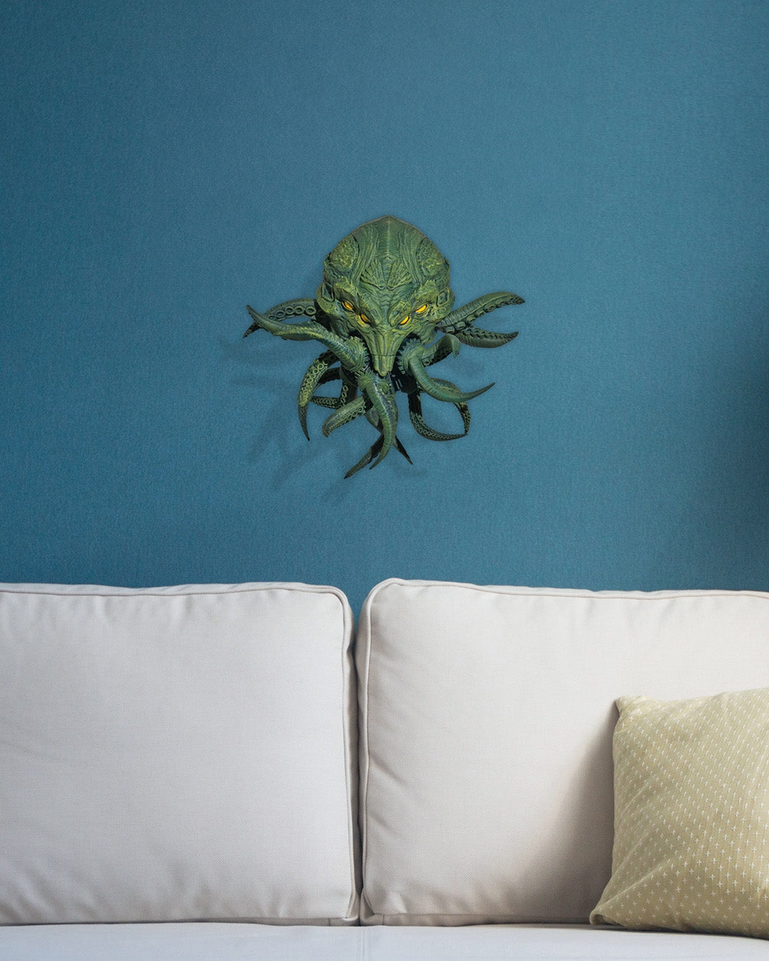 Unleash the Abyss! 🐙 'Chasm' - 3D Printed Wall Art with Motorized Tentacles 🐙