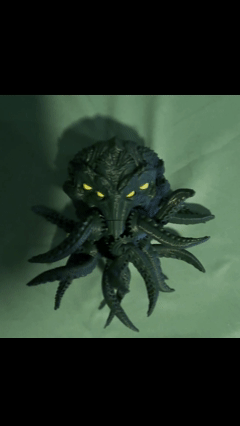 Unleash the Abyss! 🐙 'Chasm' - 3D Printed Wall Art with Motorized Tentacles 🐙