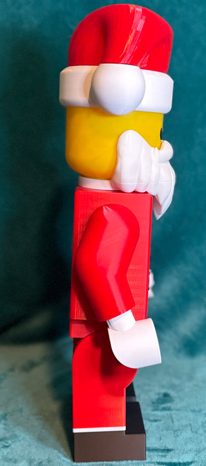 Lego-Like Santa! 18" Tall