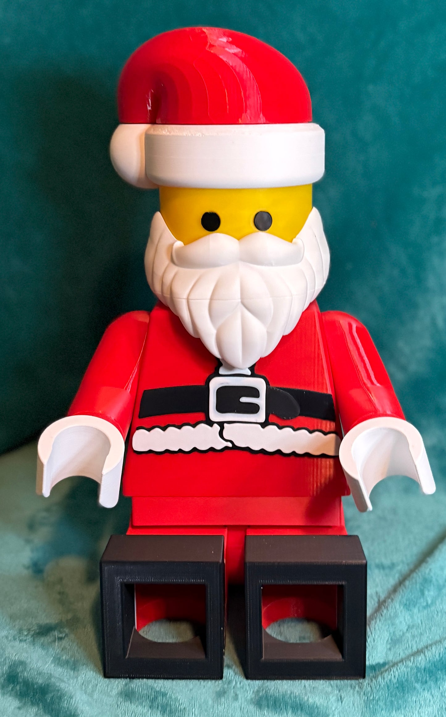 Lego-Like Santa! 18" Tall