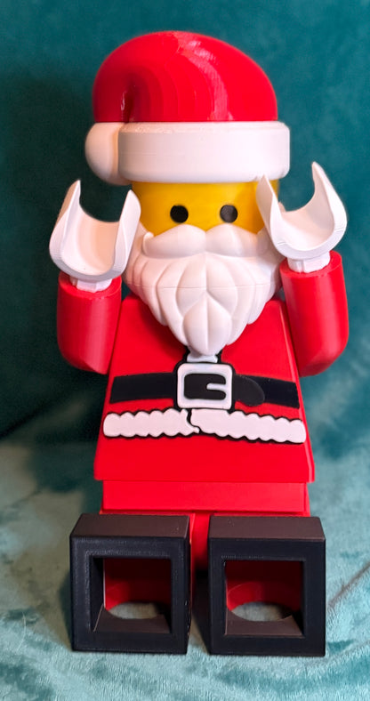 Lego-Like Santa! 18" Tall