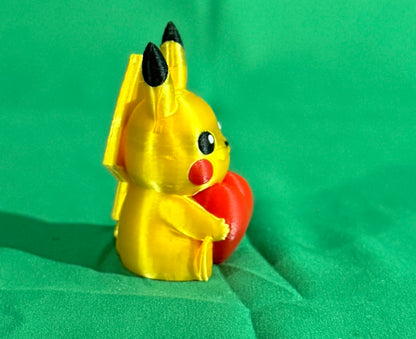 ❤️ Pika-Love! ❤️ 3D Printed Valentine's Pikachu