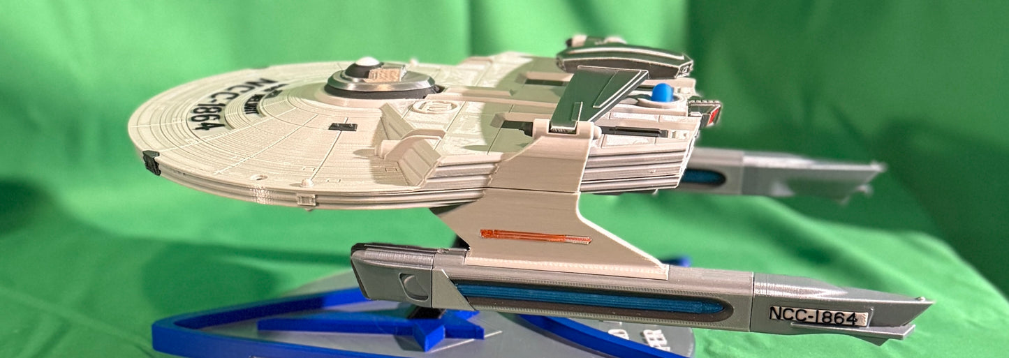 Relive the Wrath of Khan! 💥 3D Printed USS Reliant NCC-1864