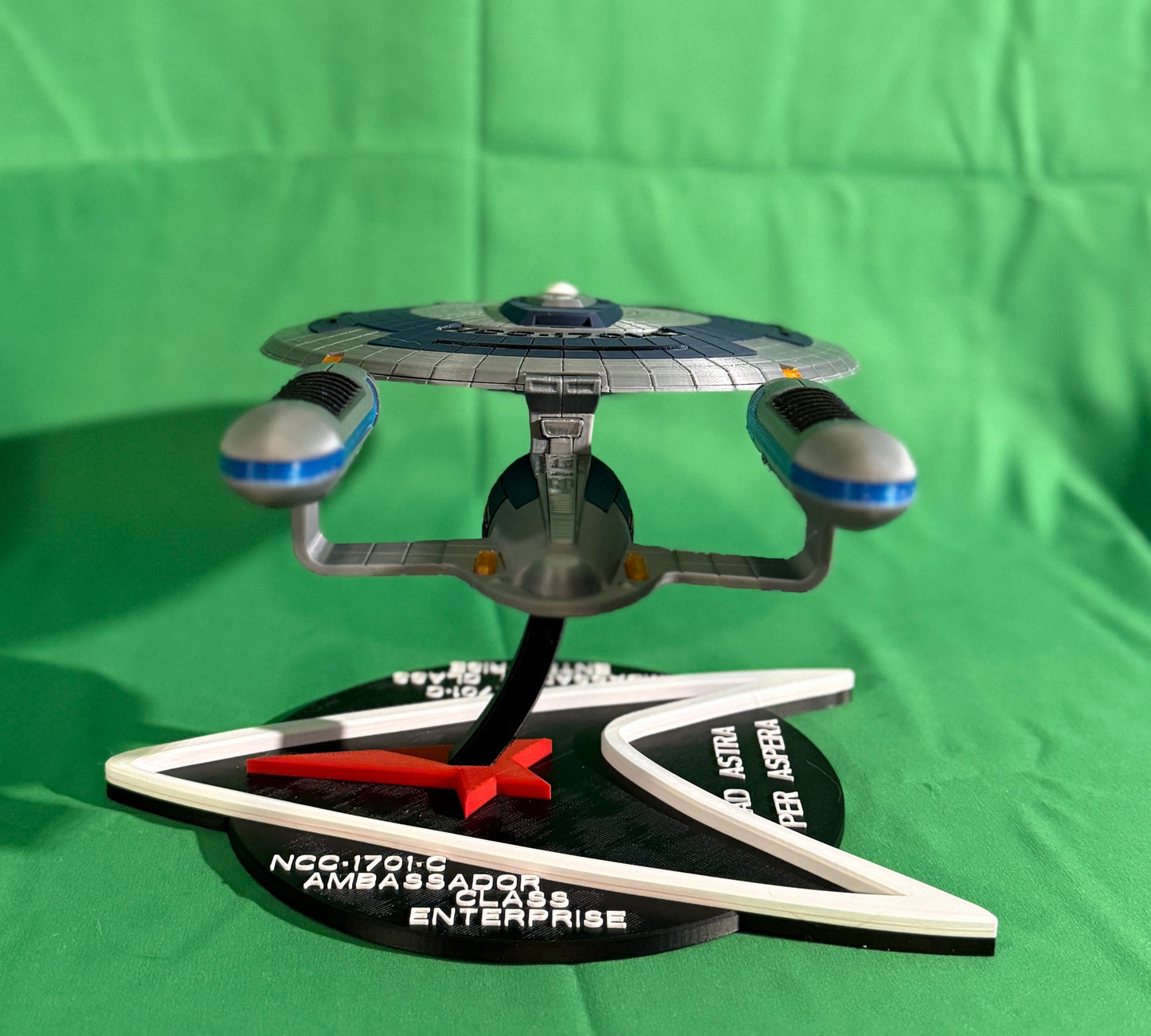 Honor the Legacy! ✨ 3D Printed USS Enterprise-C (NCC-1701-C)