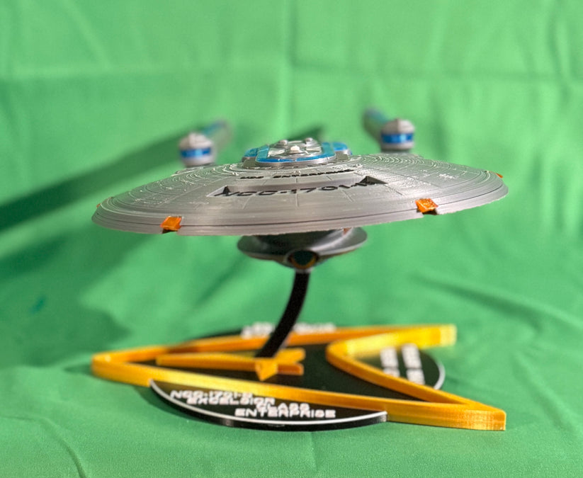 Embark on a New Generation of Exploration! 3D Printed USS Enterprise ...