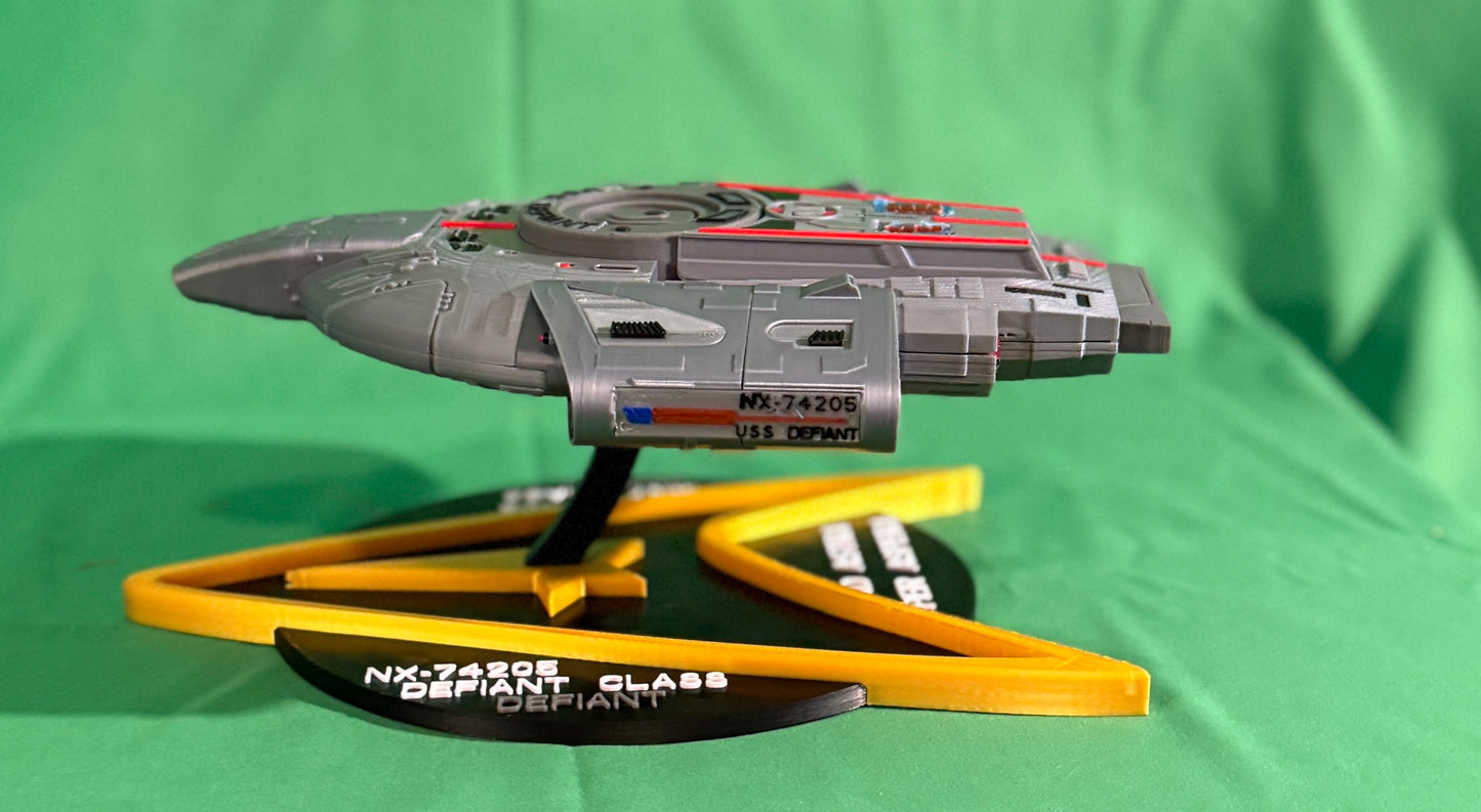 Defy the Odds! 3D Printed USS Defiant NX-74205