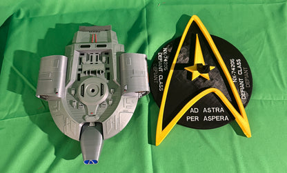 Defy the Odds! 3D Printed USS Defiant NX-74205