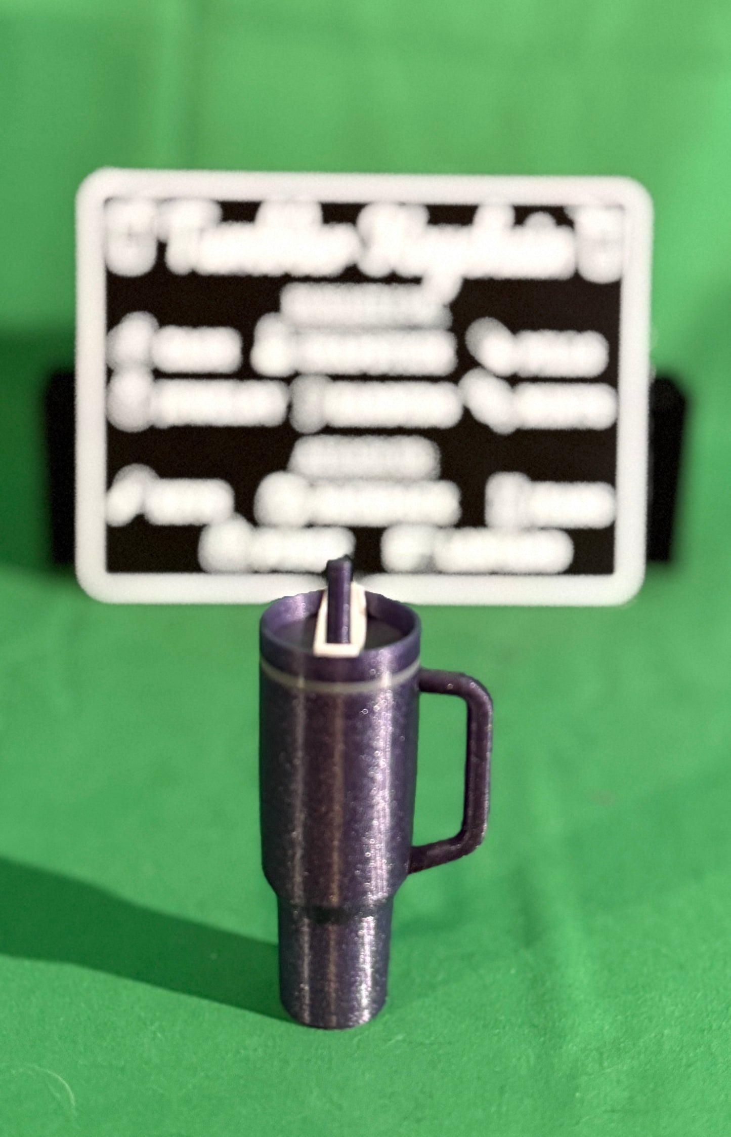 3D Printed Tumbler Keychains - Multiple Colors!