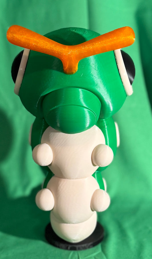 A Wild Life-Size Caterpie Appeared! (12" Tall Collectible)