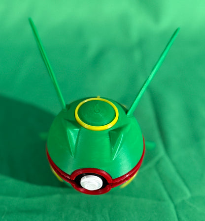 Soar to new heights with the legendary Rayquaza PokéMorph!