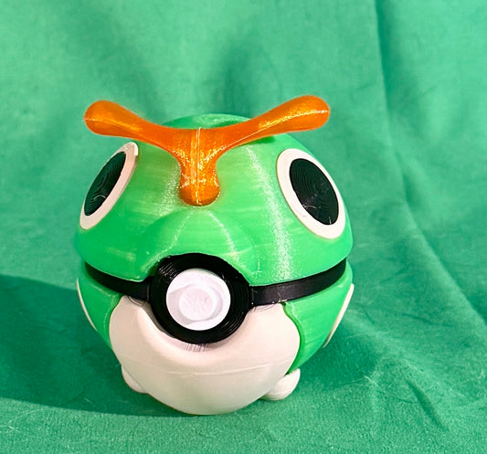 Caterpie PokéMorph | 3D Printed Bug Pokémon Collectible