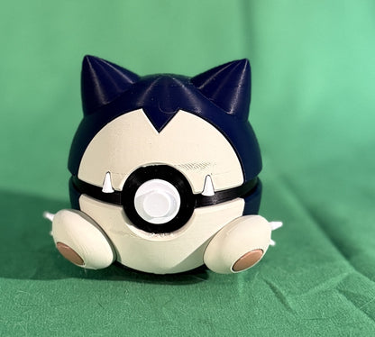 Snorlax PokéMorph | 3D Printed Sleeping Pokémon Collectible