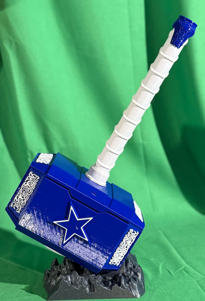 The "America's Team" Mjolnir: Custom Cowboys Football Hammer