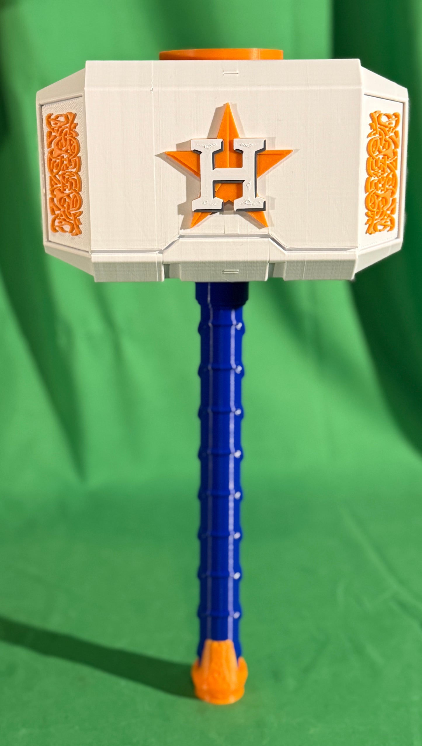 The "Space City" Mjolnir: Custom Astros Baseball Hammer
