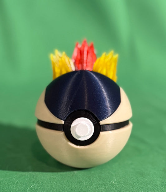 Cyndaquil PokéMorph | 3D Printed Johto Starter Collectible