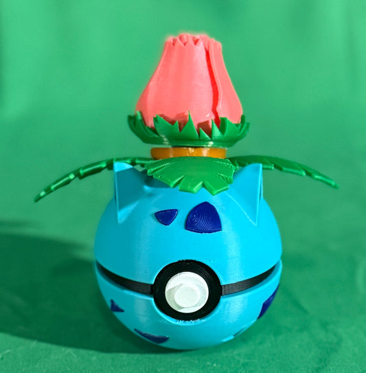 Venusaur PokéMorph | 3D Printed Bloom Pokémon Final Evolution