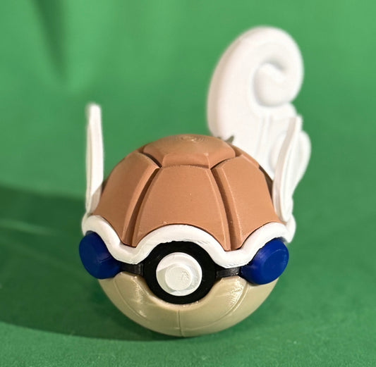 Wartortle PokéMorph | 3D Printed Kanto Evolution Collectible