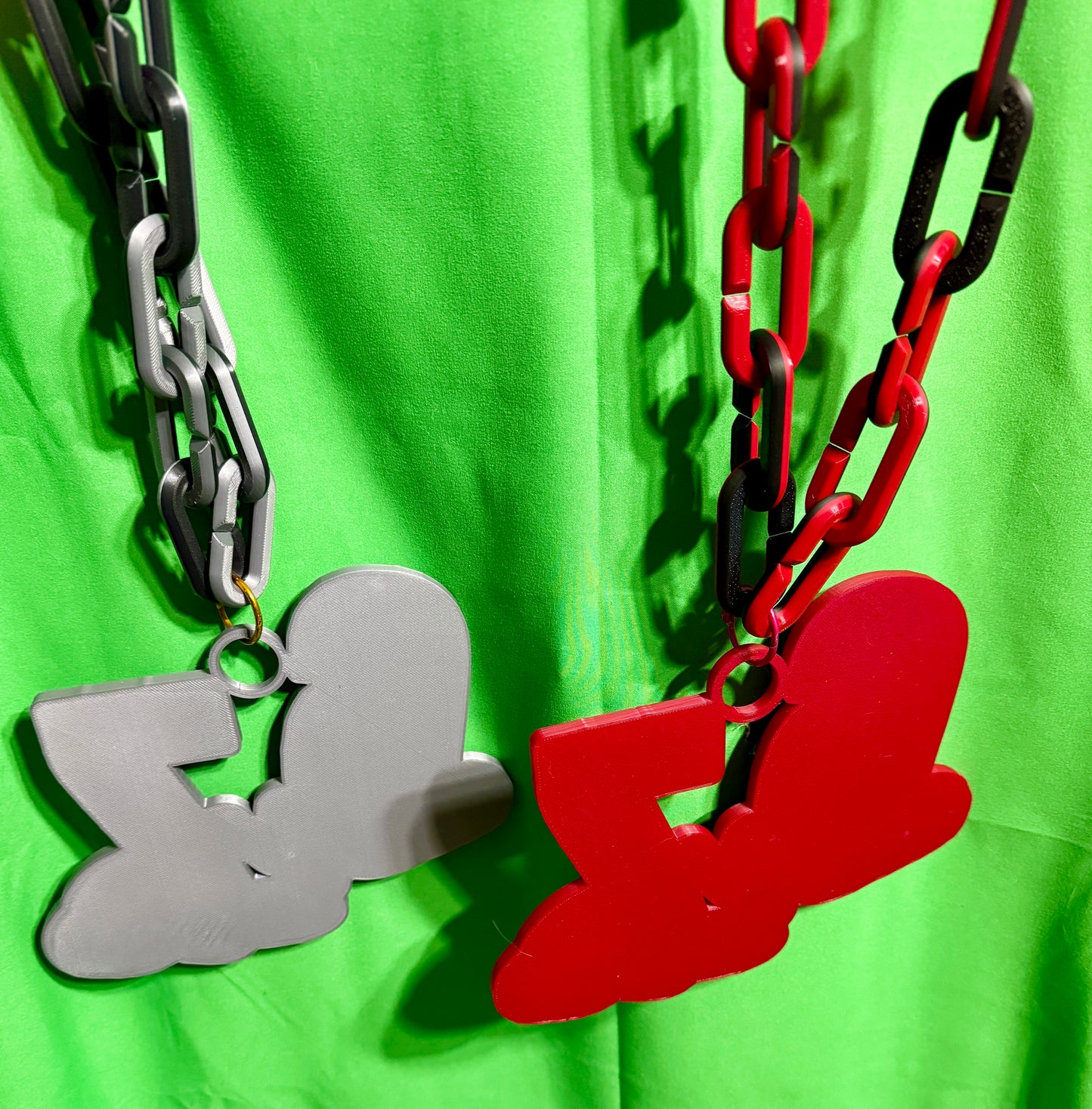 Oversized 67 Statement Chain | 3D Printed Meme Drip